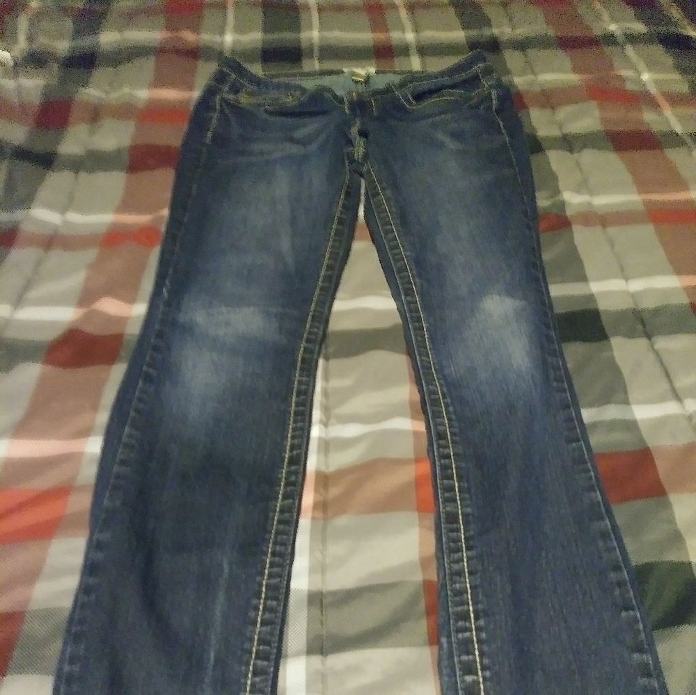 Mudd dark skinny jeans size 9